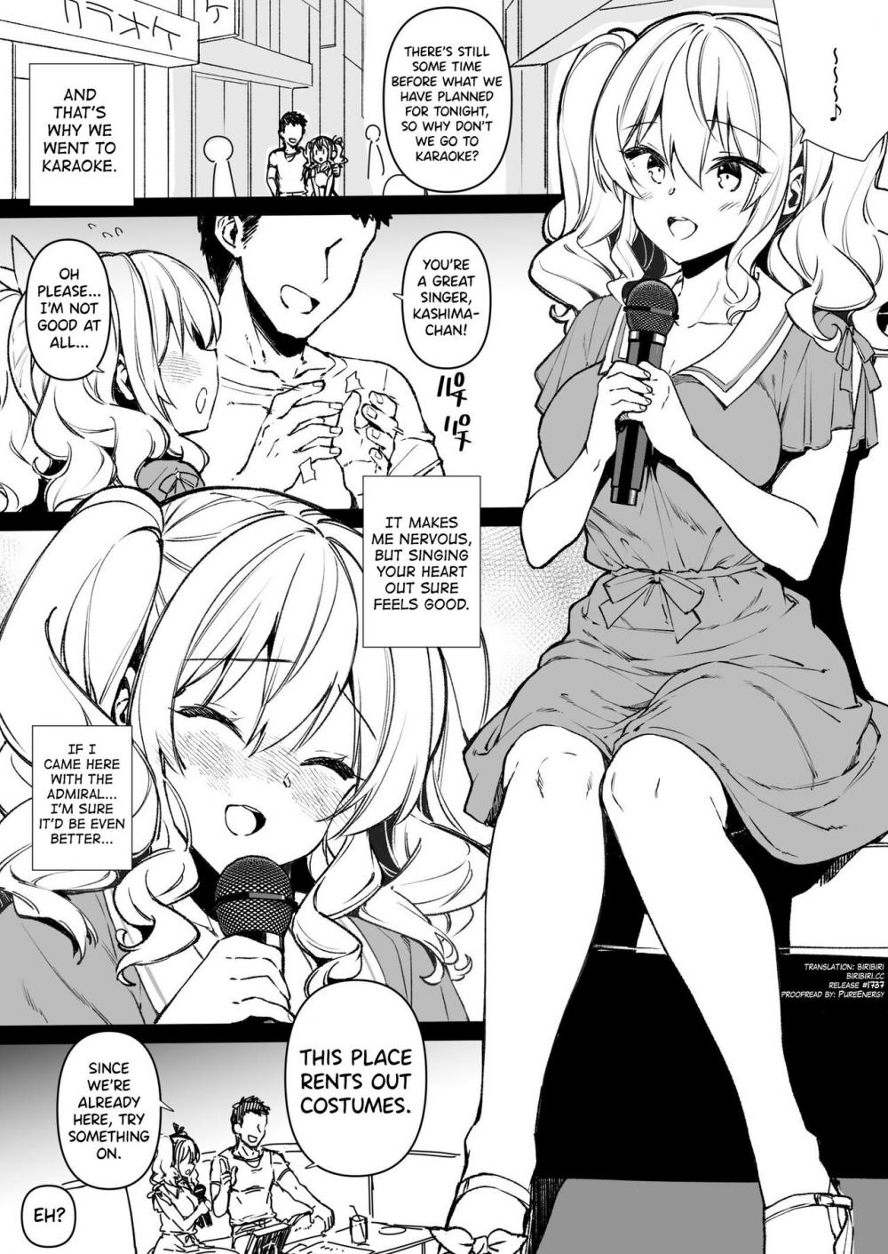 Hentai Manga Comic-Shitsuren Kashima to Karaoke H & Skeb Matome-Read-3